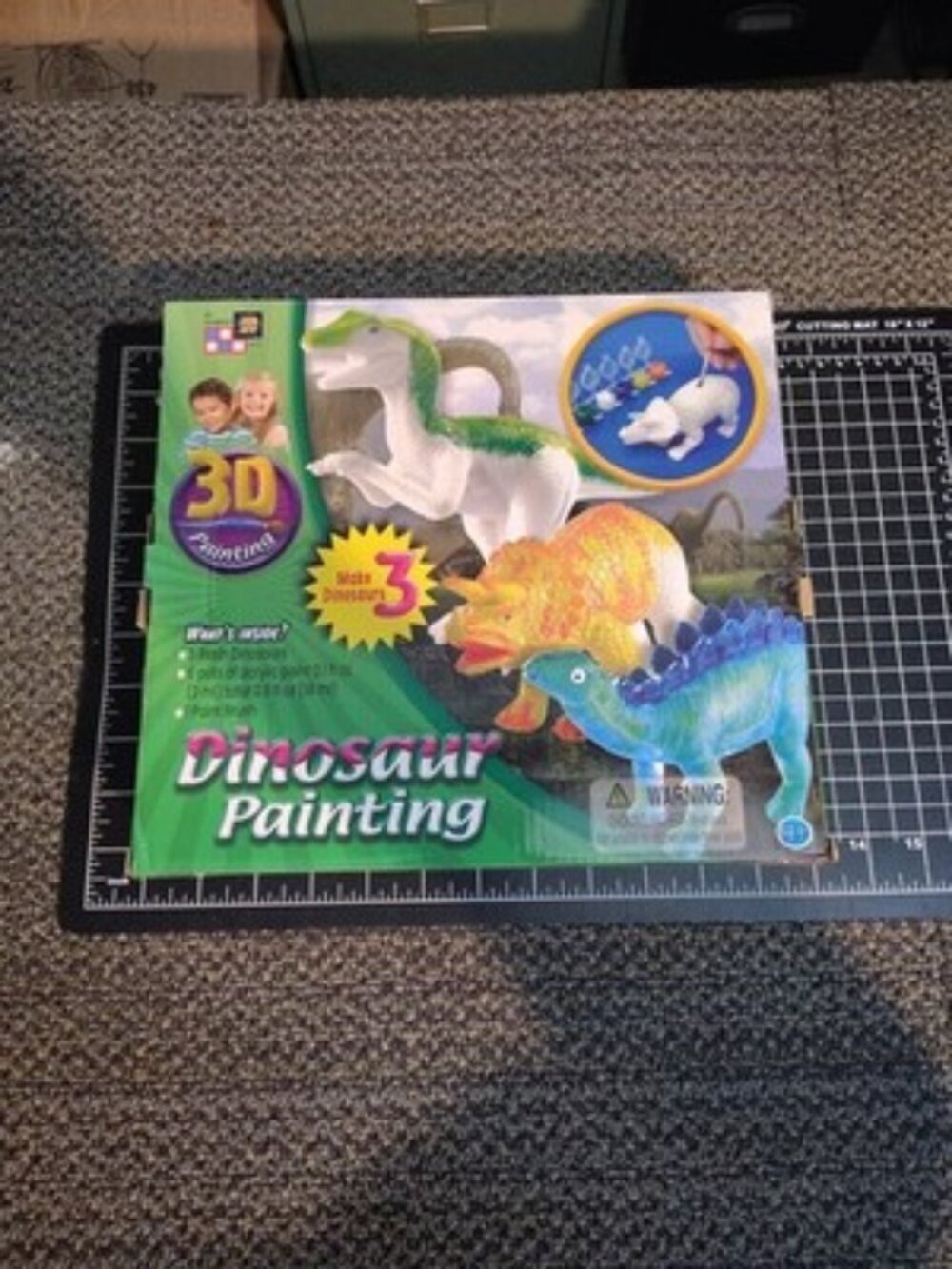 3D Dinosaur Painting